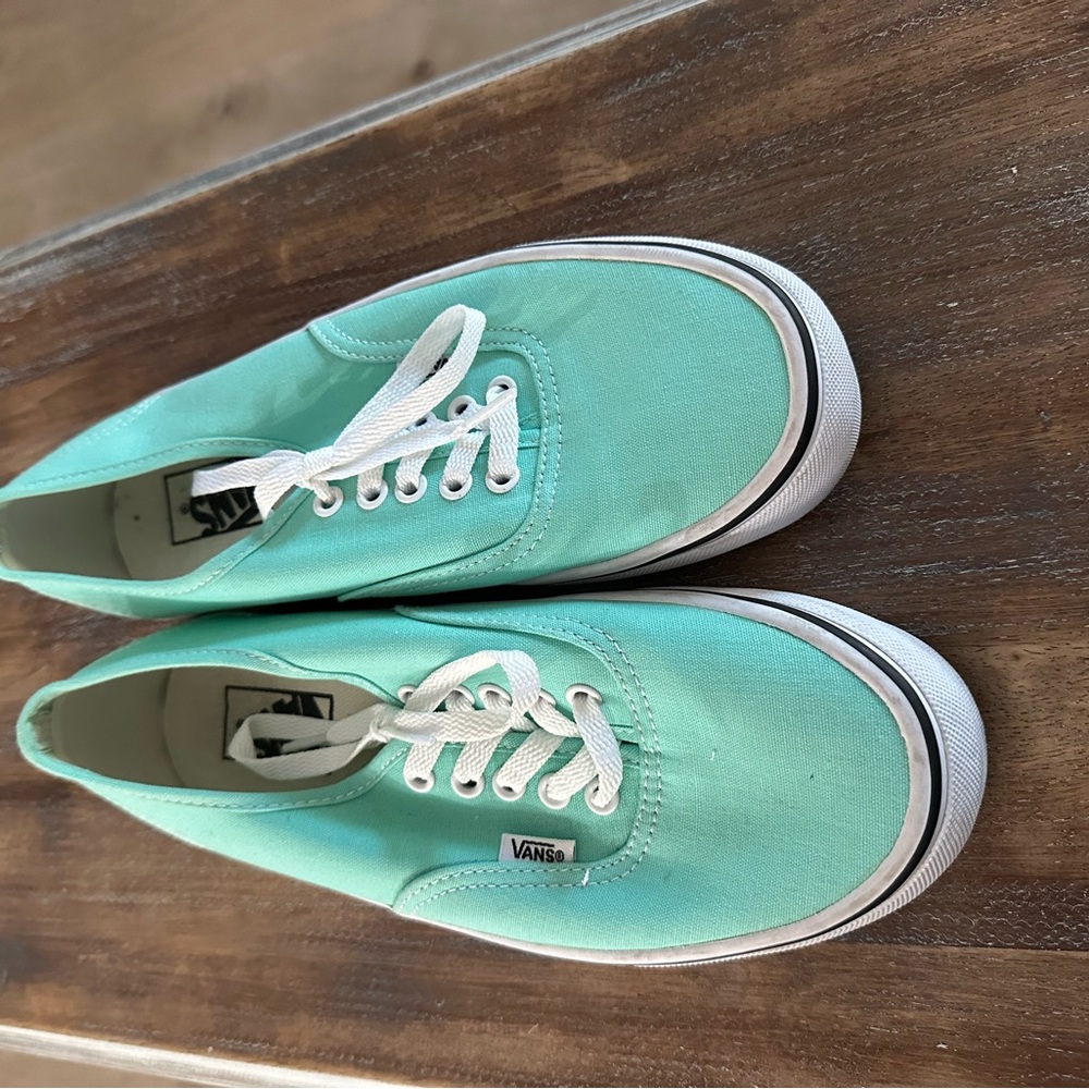 Turquoise Vans - Picture 2 of 5